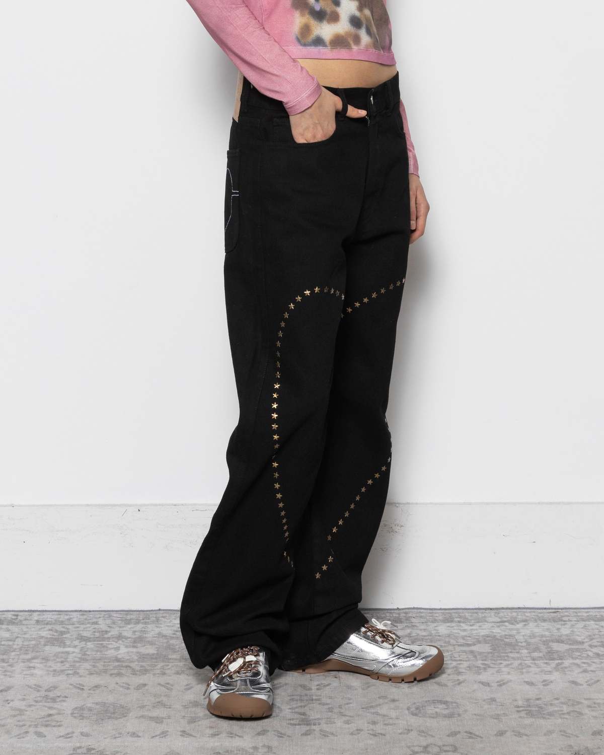 Carne Bollente Heart Break Pants - Black - Image 2 of 5