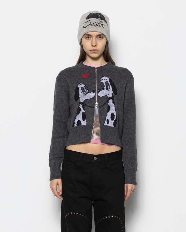 Carne Bollente Lady Meets Tramp Zipup Sweater