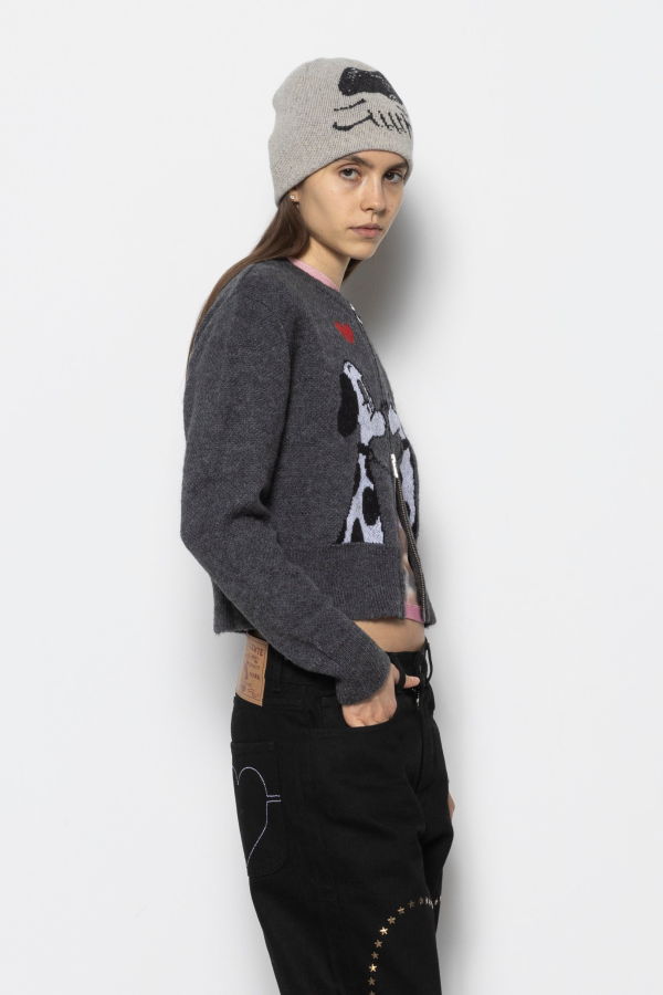 Carne Bollente Lady Meets Tramp Zipup Sweater