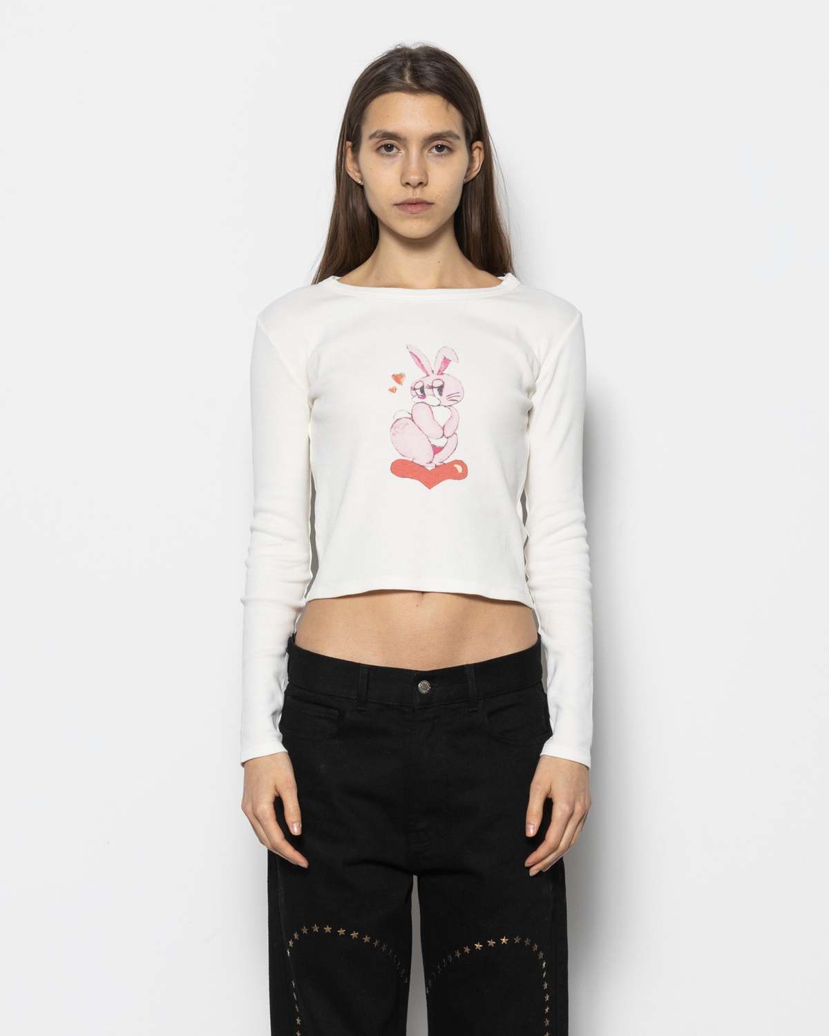 Carne Bollente Love Bunny T-Shirt Top - Image 1 of 5