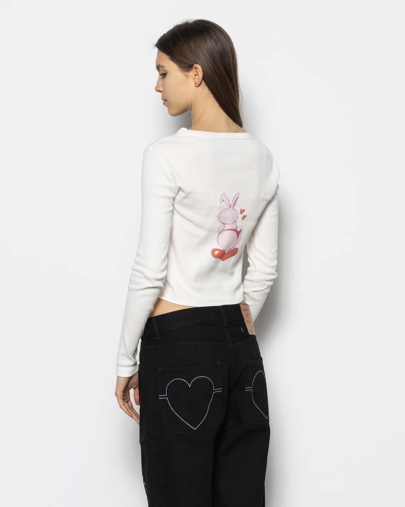 Carne Bollente Love Bunny T-Shirt Top