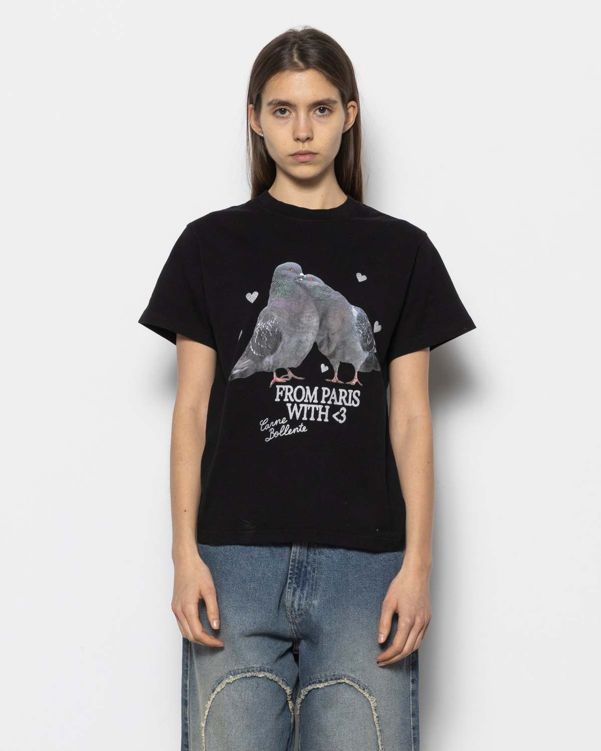 Carne Bollente Lovebirds T-Shirt - Image 1 of 5