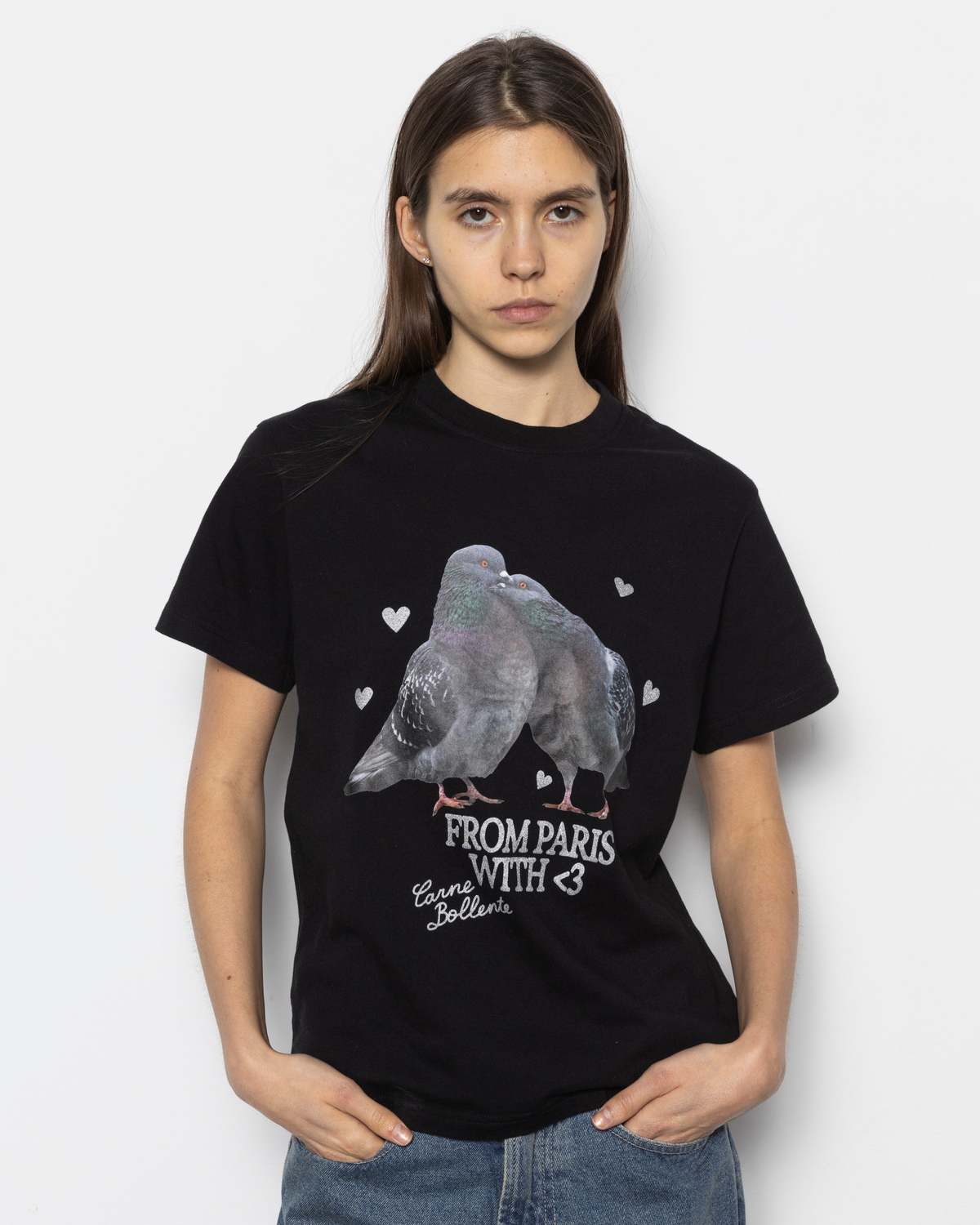 Carne Bollente Lovebirds T-Shirt - Image 5 of 5