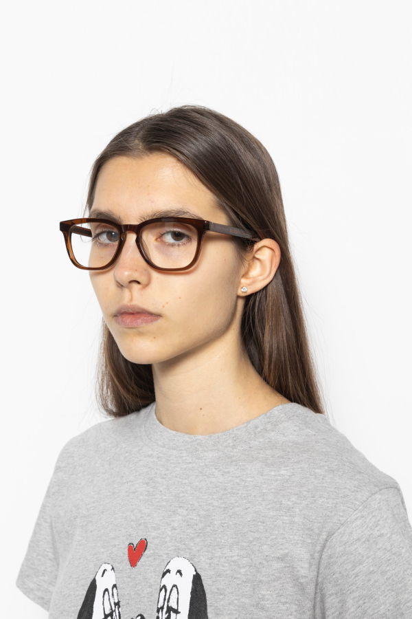 RetroSuperFuture Lunettes 12 Optiques Marron Eyewear