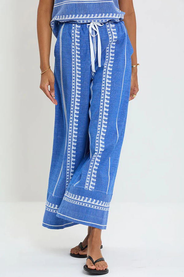 Lemlem Desta Pant - Tebibi Blue
