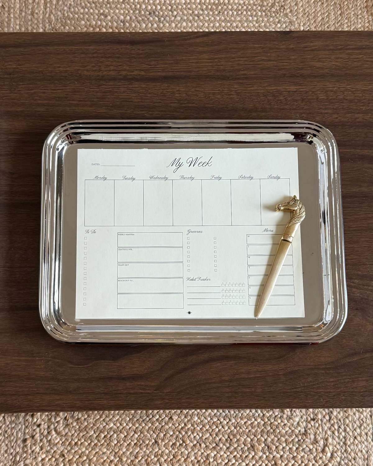 Sønderhaus Mini My Week - Classic Planner - Image 1 of 3