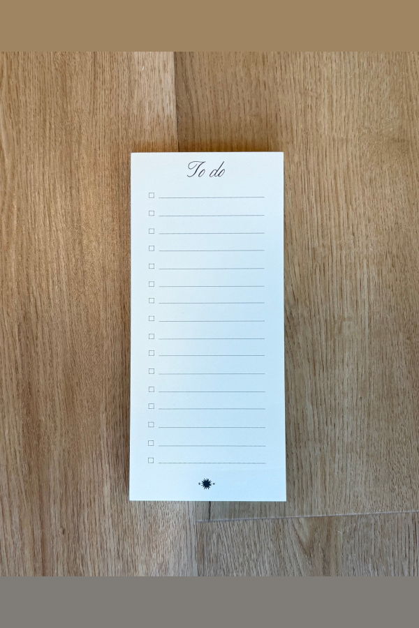 Sønderhaus Classic To-Do List