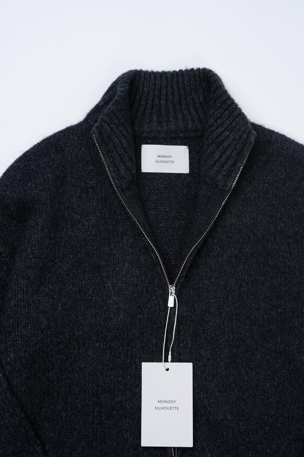 Monody Silhouette Yannick Zip Up Sweater