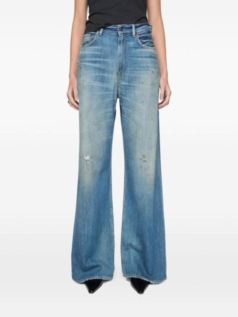 Acne Studios Denim Pants - Blue