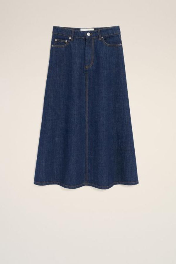 AMI Mid Skirt - Indigo