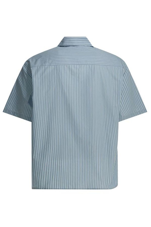 AMI Cashmere Blue White Shirt