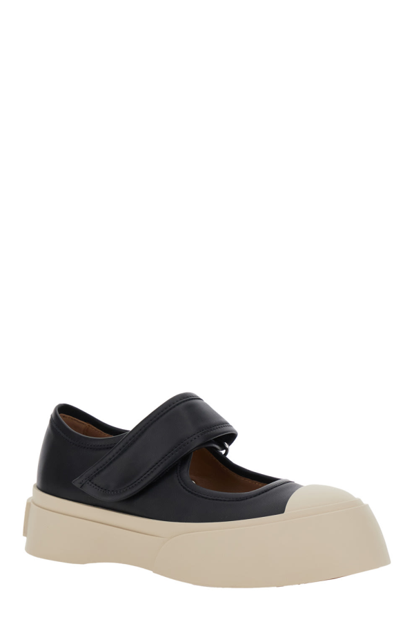 Marni Mary Jane Sneaker - Black