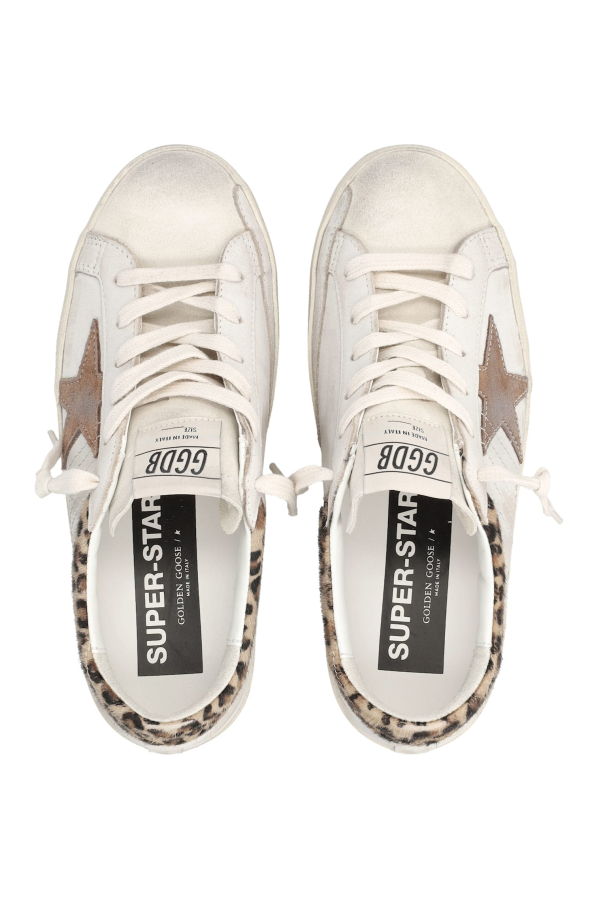 Golden Goose Super-Star Leo Sneakers - White Leo