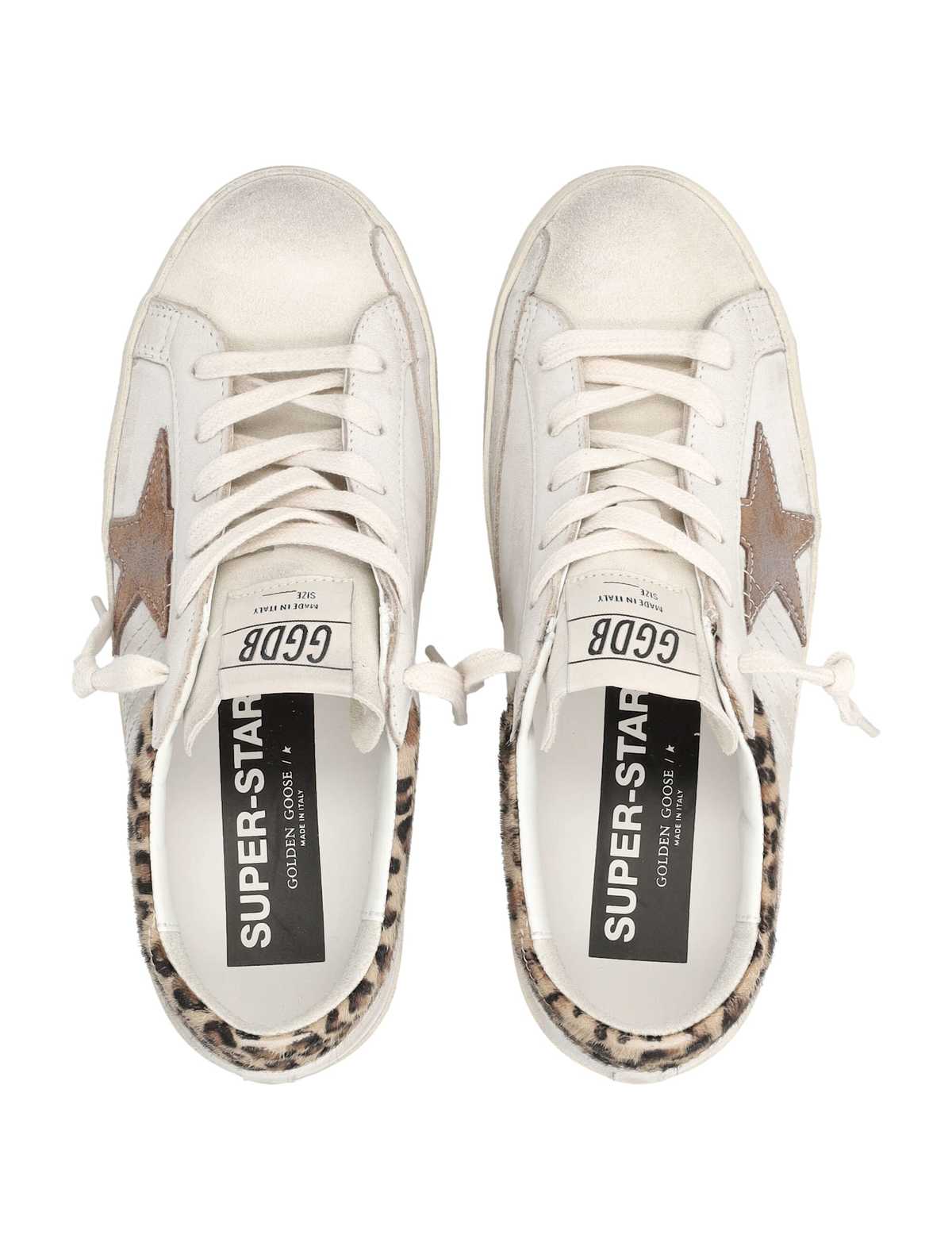 Golden Goose Super-star Leo Sneakers - White Leo - Image 2 of 4