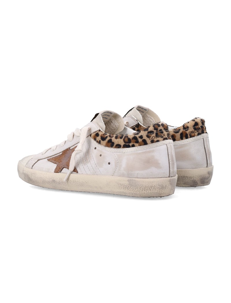 Golden Goose Super-Star Leo Sneakers - White Leo