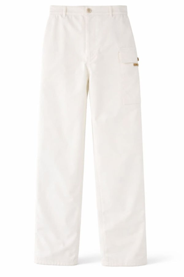 Marni Cargo Pocket Pants - White