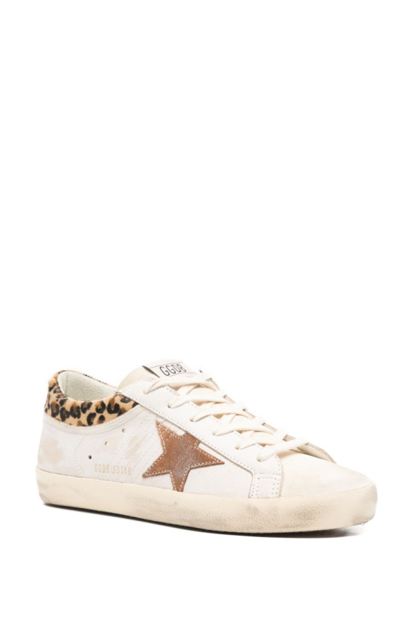 Golden Goose Super-star Leather Sneakers - Brown