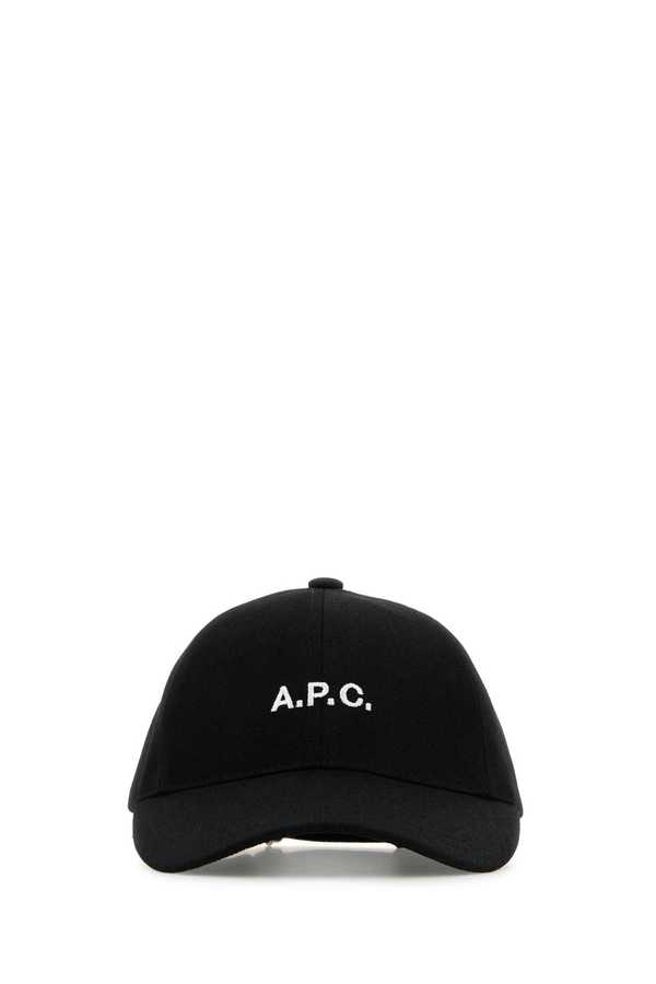 A.P.C. Charlie Baseball Cap - Black