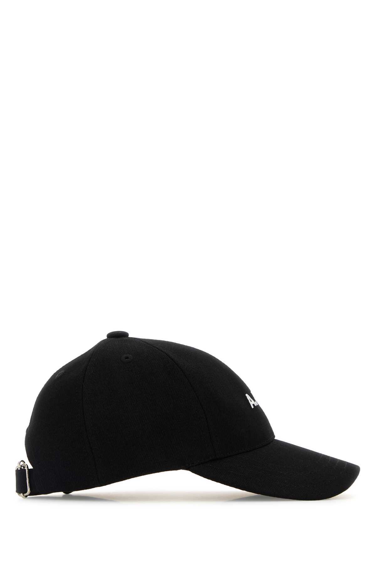 A.P.C. Charlie Baseball Cap - Black - Image 2 of 2