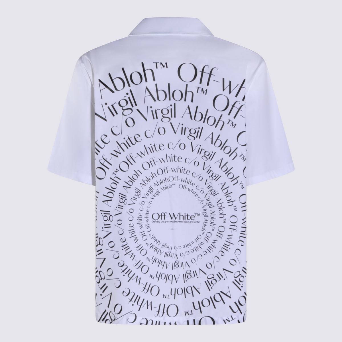 Off-White White Cotton Shirt - White - Image 2 of 3