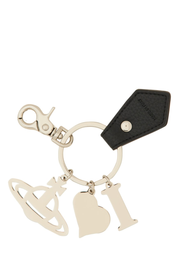 Vivienne Westwood I Love Orb Keychain - Black