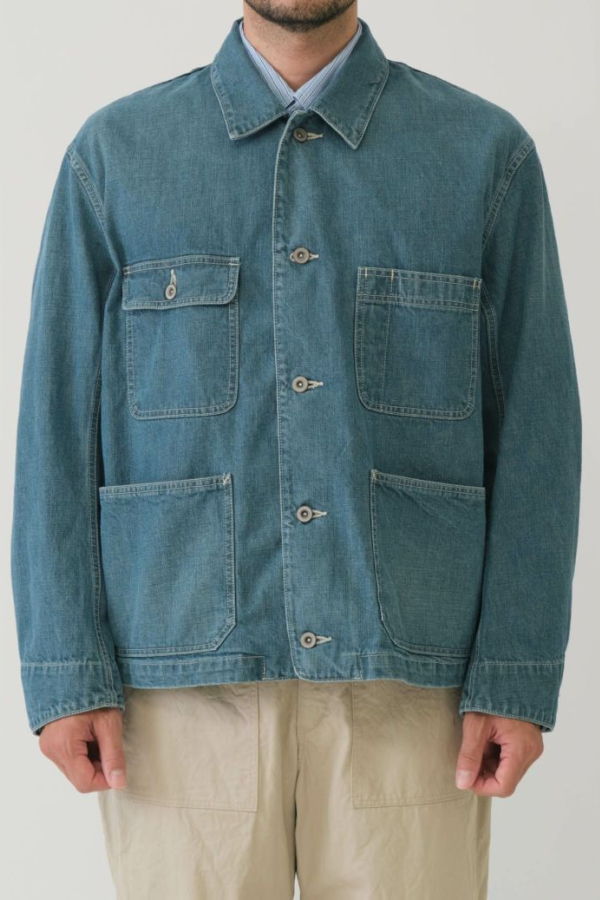 Sage de Cret 11 oz Denim Coverall Jacket