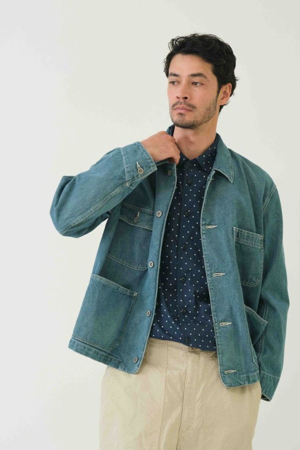 Sage de Cret 11 oz Denim Coverall Jacket