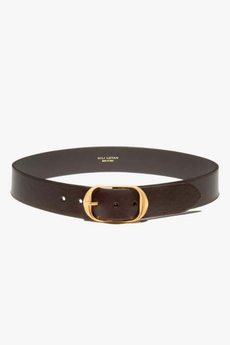 Nili Lotan Dana Belt - Ivory/Gold | Garmentory display picture 3