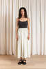 Ali Golden Full Skirt - Ecru - Thumbnail 1
