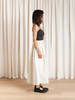 Ali Golden Full Skirt - Ecru - Thumbnail 2