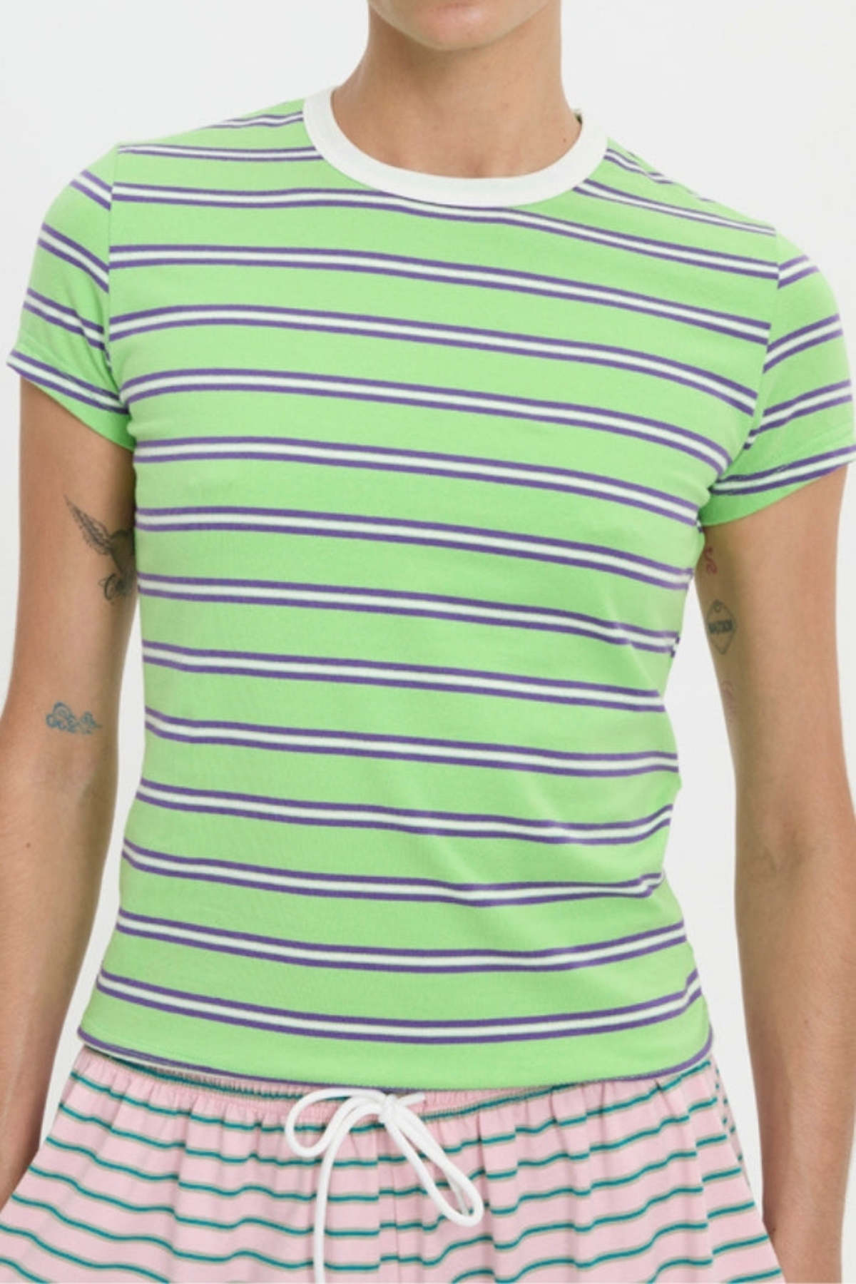 BLANCA Cola Tee - Green - Image 4 of 6