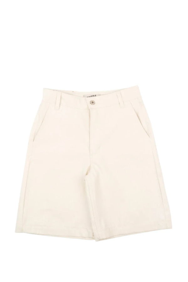 Naked & Famous Andie Shorts - Ecru