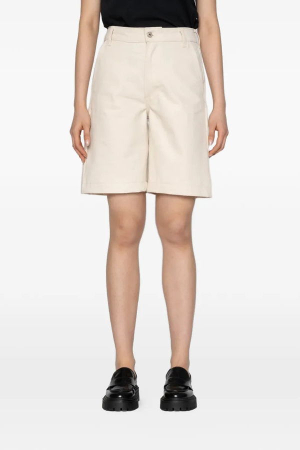 Naked & Famous Andie Shorts - Ecru