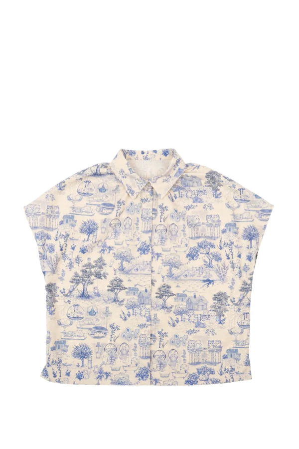 Naked & Famous Billie Shirt - Blue