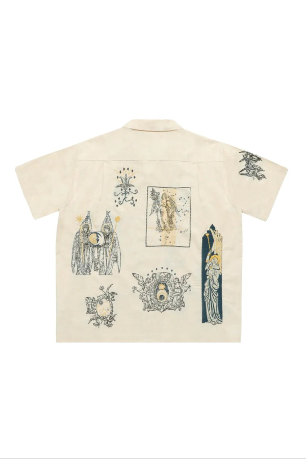 Samuel Zelig La Luna Camp Shirt - Natural