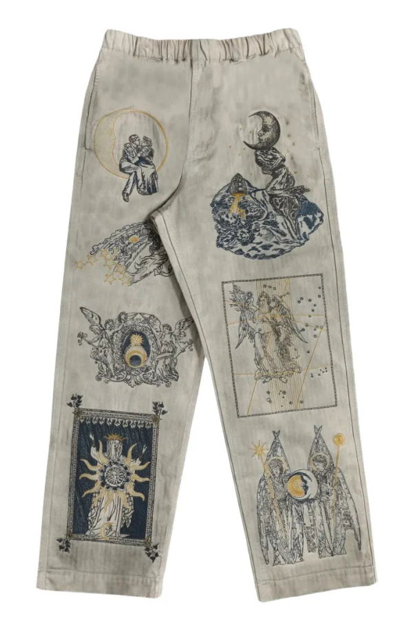 Samuel Zelig La Luna Pants - Smoke