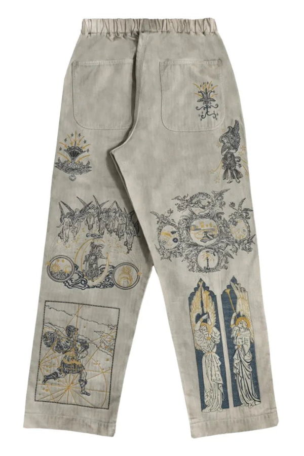 Samuel Zelig La Luna Pants - Smoke