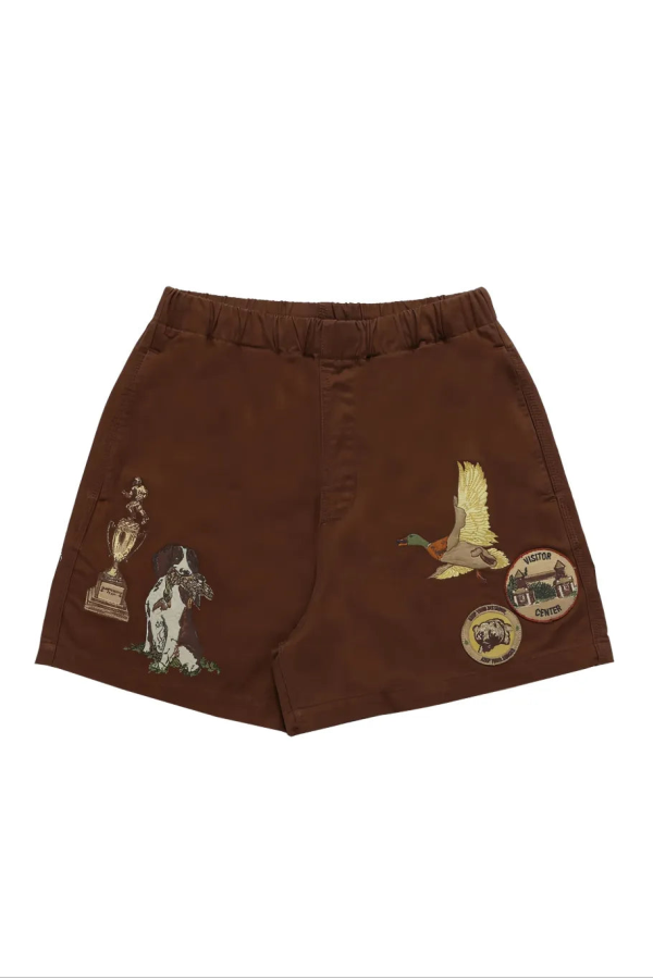 Samuel Zelig Trail Shorts - Pinecone Brown
