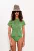 The NKC Store Lime Kini Striped Tee - Thumbnail 1