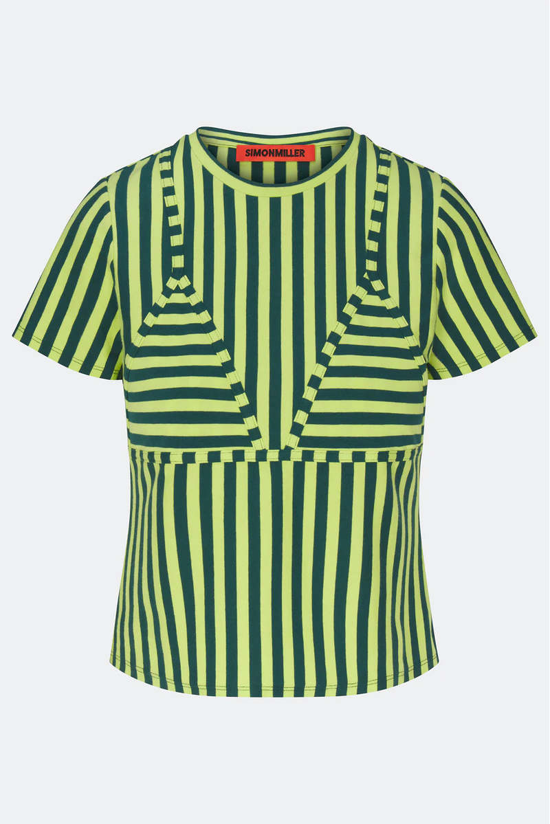The NKC Store Lime Kini Striped Tee