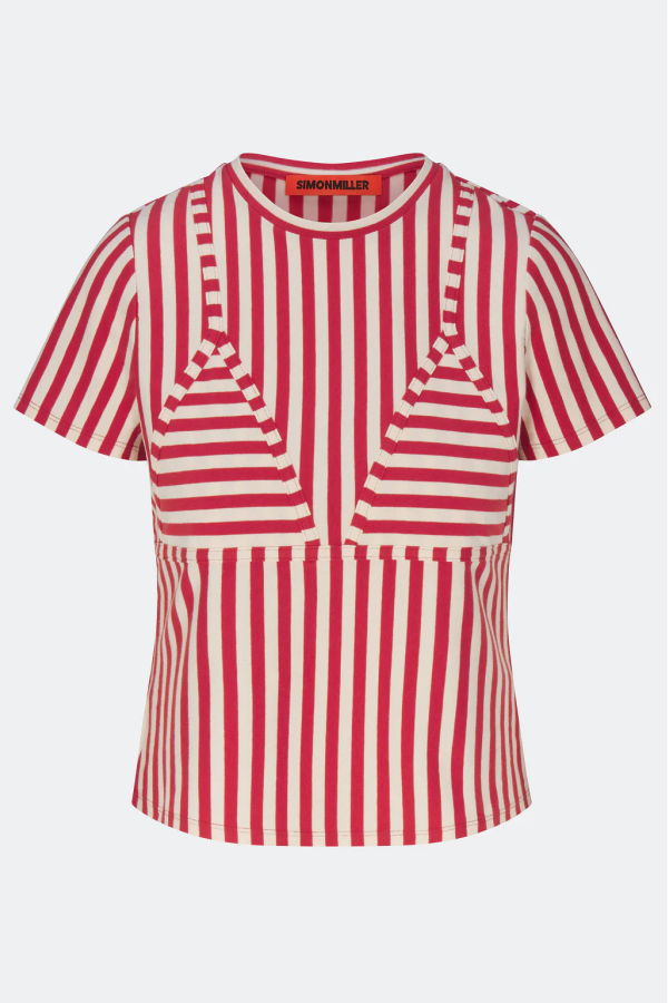 The NKC Store Red Kini Striped Tee