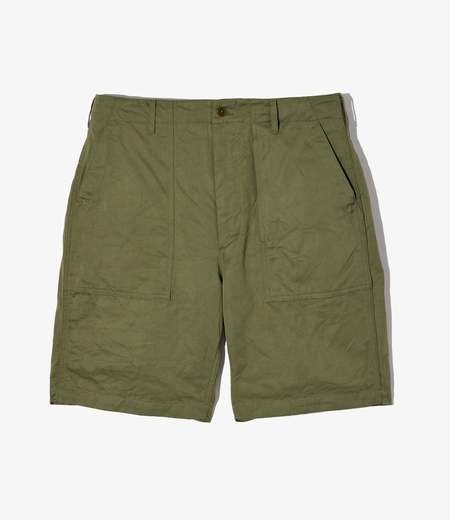 Engineered Garments Linen Twill Sunset Short - Navy | Garmentory