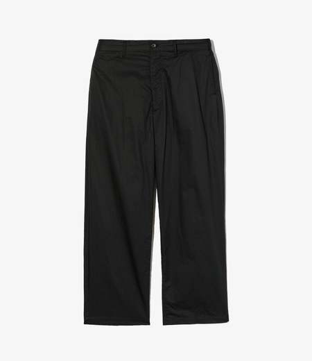 Engineered Garments Officer Pant - Black | Garmentory
