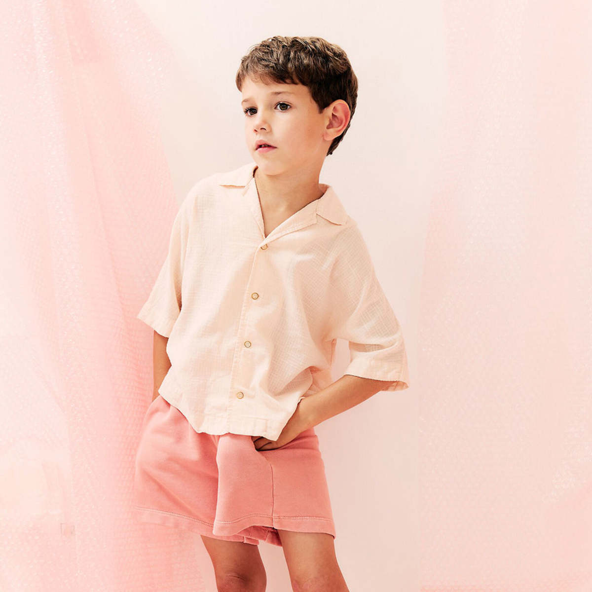 KIDS Morley Xalou Shirt - Cream - Image 3 of 4