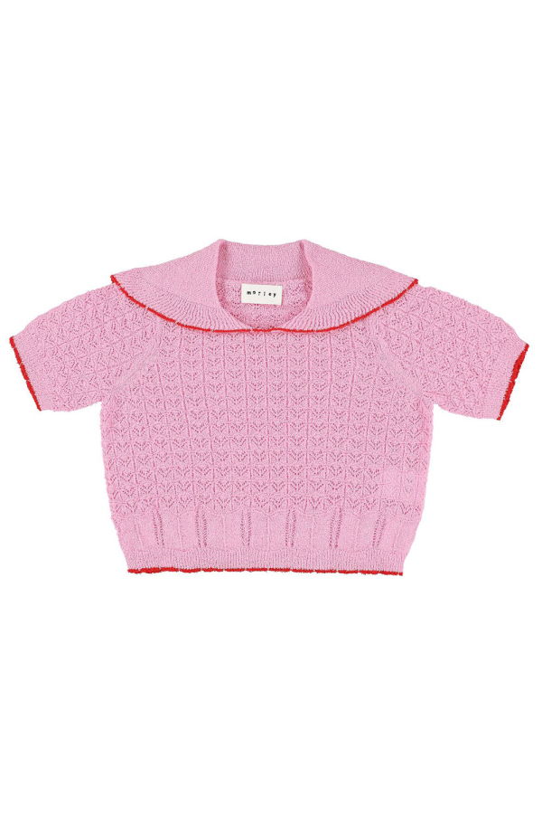 KIDS Morley Xango Knit T-Shirt - Soft Candy Pink