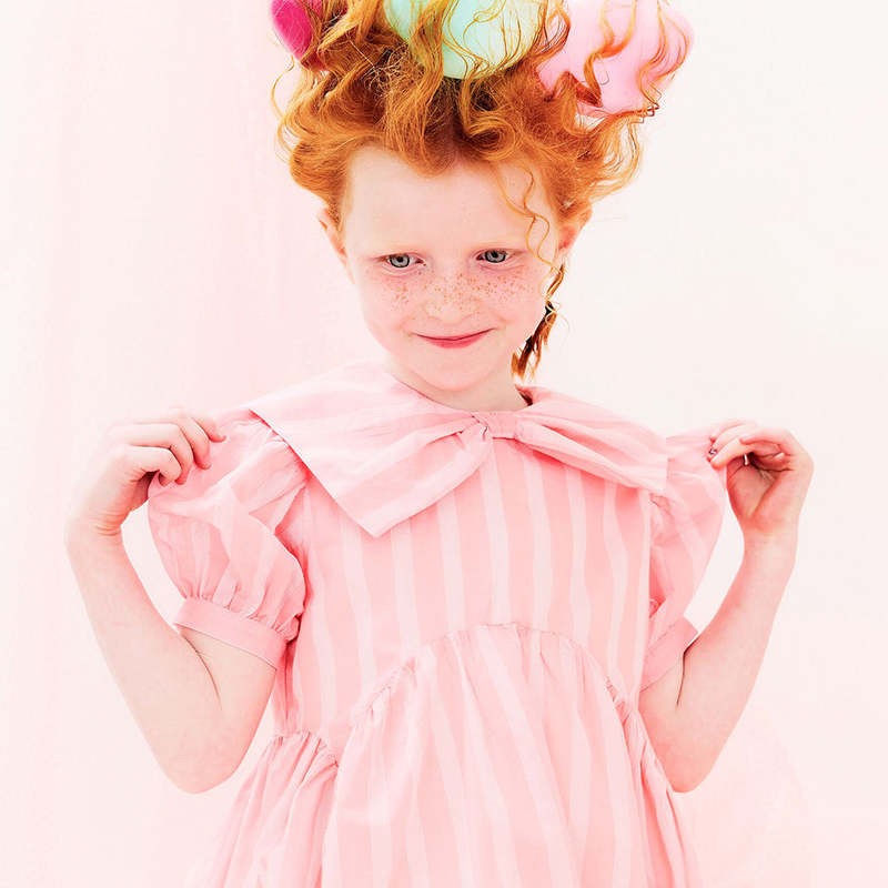 KIDS Morley Xilomena Bow Dress - Pink