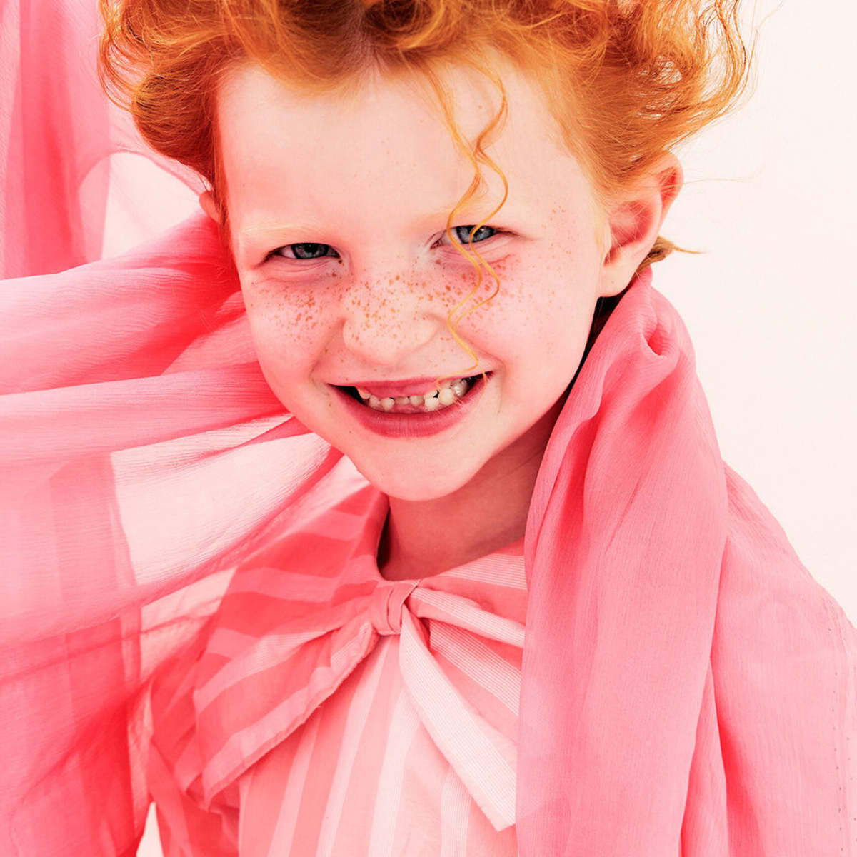 KIDS Morley Xilomena Bow Dress - Pink - Image 6 of 6