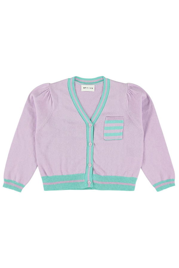 KIDS Morley Xothy Cardigan - Purple