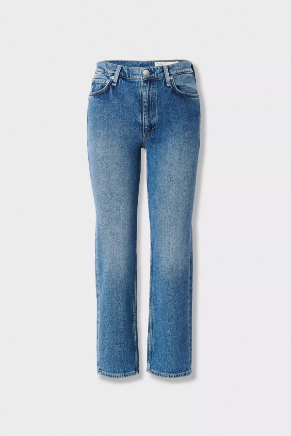 Rag and Bone Harlow Ankle Straight Jeans