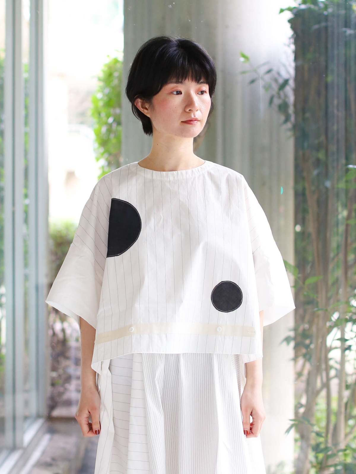 Francesca Marchisio Revcarre Stripe Dress - Image 2 of 10